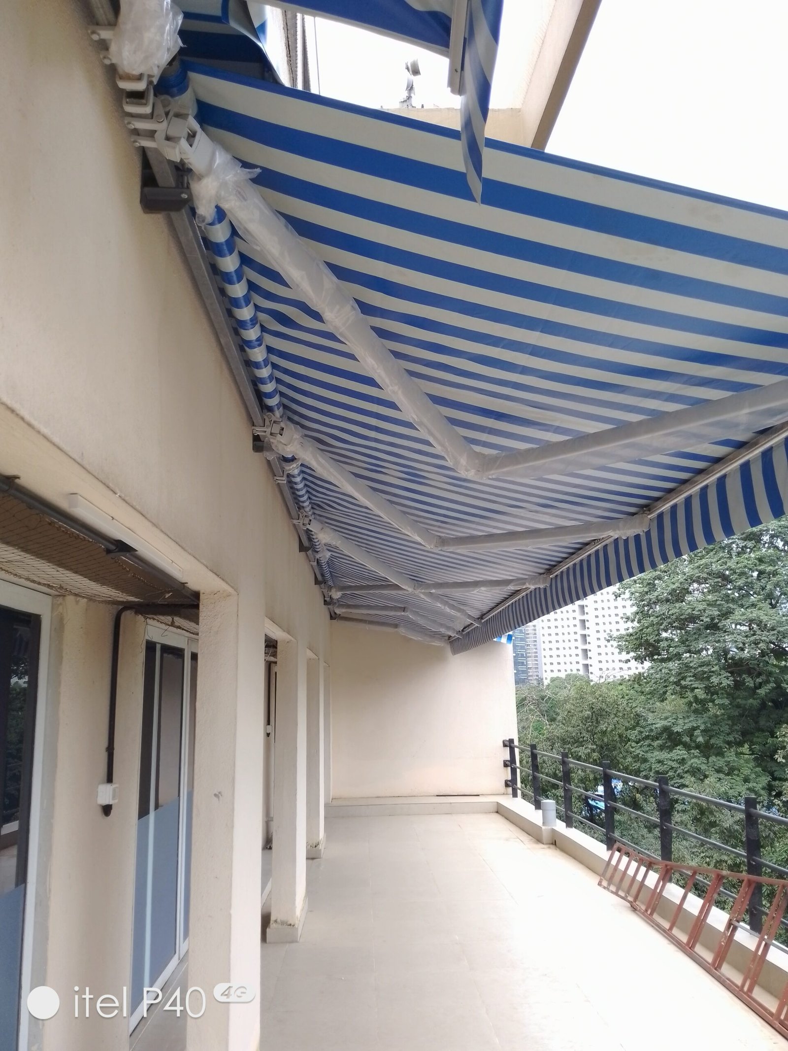 folding awning